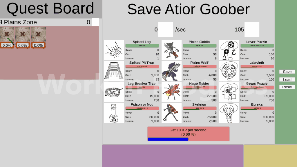 Dungeon Explorer Devblog 6 – Working&nbsp;Quests!